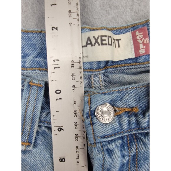 Levis 550 Jeans Mens 29x30 (26x29) Baggy Straight Mid Distressed Cotton Thrashed - Picture 13 of 16